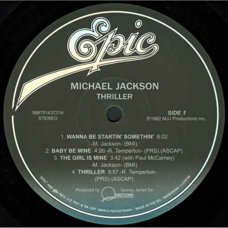 Michael Jackson - Thriller (0888751437319) виниловая пластинка - фото 4