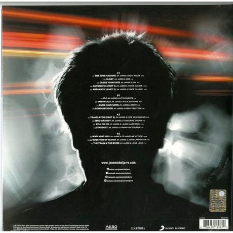 Jarre, Jean-Michel, Electronica 1: The Time Machine (0888430189812) виниловая пластинка - фото 4