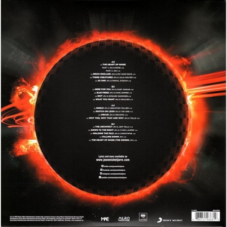 Jean Michel Jarre - Electronica 2: The Heart Of Noise (2Lp) (0888751966819) виниловая пластинка - фото 4