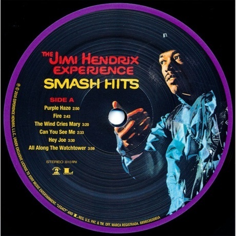 Jimi Hendrix - Smash Hits (0889853030811) виниловая пластинка - фото 3