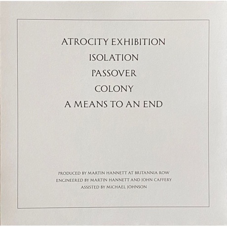 Joy Division - Closer (0825646183913) виниловая пластинка - фото 5