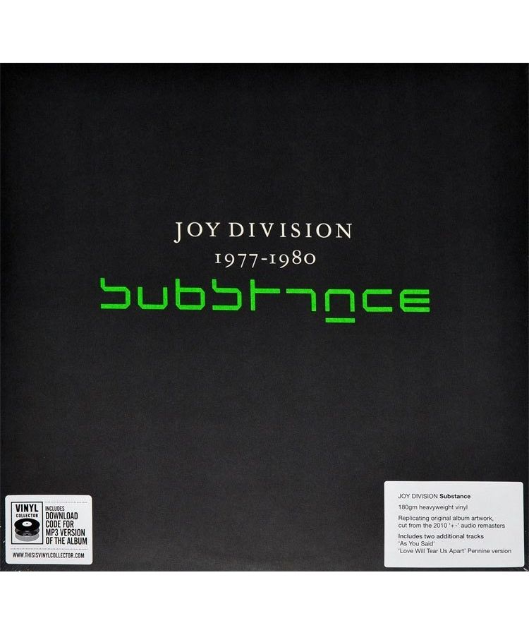 Виниловая пластинка Joy Division, Substance 1977-1980 (Remastered) (0825646183937)