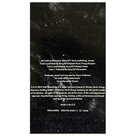 Kovacs - Shades Of Black (5054196546311) виниловая пластинка - фото 9