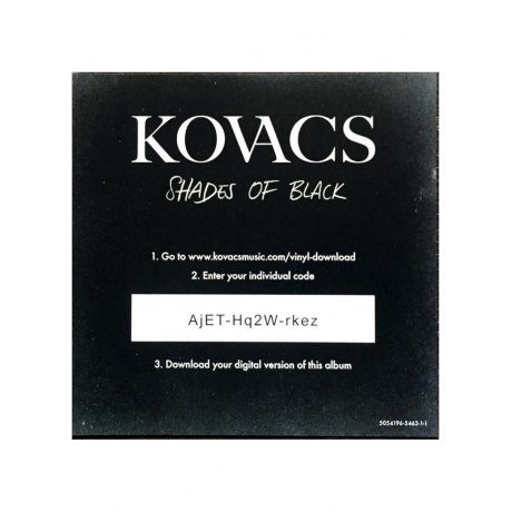 Kovacs - Shades Of Black (5054196546311) виниловая пластинка - фото 10