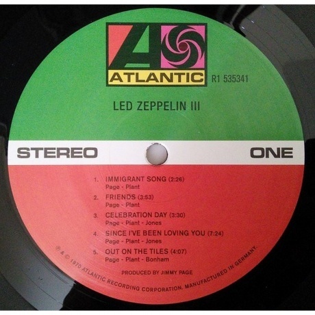 Led Zeppelin - Led Zeppelin III (0081227965761) виниловая пластинка - фото 5