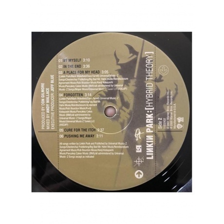 Linkin Park - Hybrid Theory (0093624941422) виниловая пластинка - фото 6