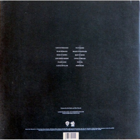 Linkin Park - Living Things (0093624921127) виниловая пластинка - фото 4