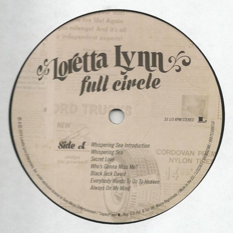 Loretta Lynn - Full Circle (0888751689718) виниловая пластинка - фото 5
