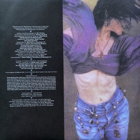 Madonna - Like A Prayer (0081227973575) виниловая пластинка - фото 4