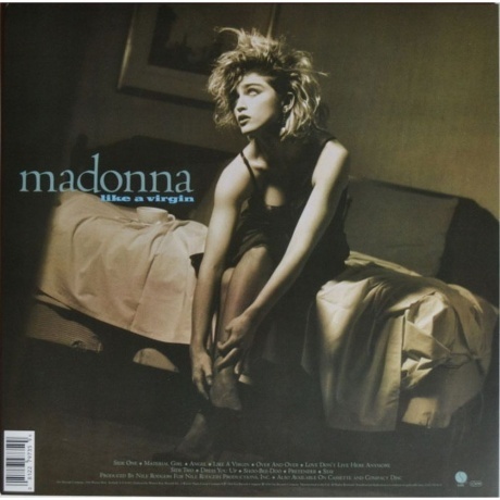 Madonna - Like A Virgin (0081227973599) виниловая пластинка - фото 2