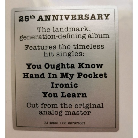 Alanis Morissette - Jagged Little Pill (0081227971687) виниловая пластинка - фото 8