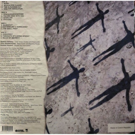 Muse - Absolution (0825646909445) виниловая пластинка - фото 2