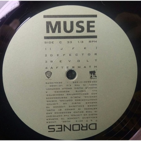 Muse - Drones (0825646121229) виниловая пластинка - фото 7