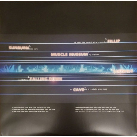 Muse - Showbiz (0825646912223) виниловая пластинка - фото 5