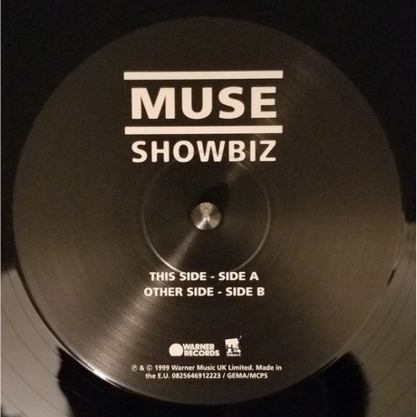 Muse - Showbiz (0825646912223) виниловая пластинка - фото 7
