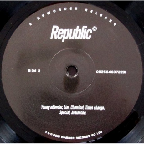 New Order - Republic (0825646072231) виниловая пластинка - фото 4