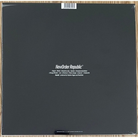 New Order - Republic (0825646072231) виниловая пластинка - фото 6