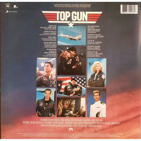OST - Top Gun (Various Artists) (0888751209718) виниловая пластинка - фото 2