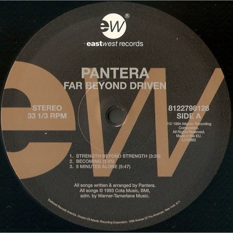 Pantera - Far Beyond Driven (0081227981280) виниловая пластинка - фото 5