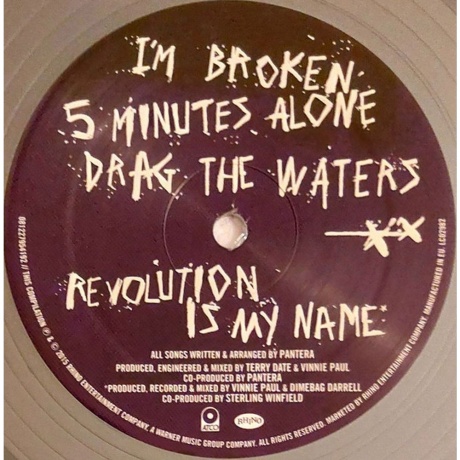 Pantera - History Of Hostility (Silverl) (0081227952228) виниловая пластинка - фото 4