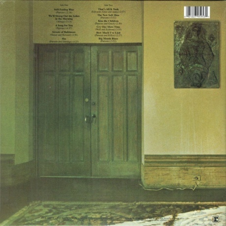 Gram Parsons - GP (0081227959531) виниловая пластинка - фото 2