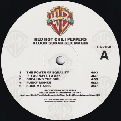Red Hot Chili Peppers - Blood Sugar Sex Magik (0093624954163) виниловая пластинка - фото 4