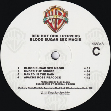 Red Hot Chili Peppers - Blood Sugar Sex Magik (0093624954163) виниловая пластинка - фото 6