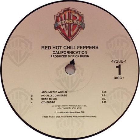 Red Hot Chili Peppers - Californication (0093624738619) виниловая пластинка - фото 3