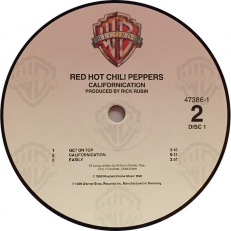 Red Hot Chili Peppers - Californication (0093624738619) виниловая пластинка - фото 4