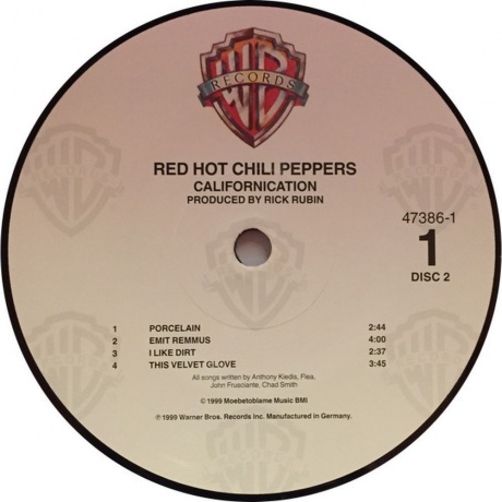 Red Hot Chili Peppers - Californication (0093624738619) виниловая пластинка - фото 5