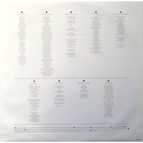 The Smiths - Meat Is Murder (0825646658787) виниловая пластинка - фото 6