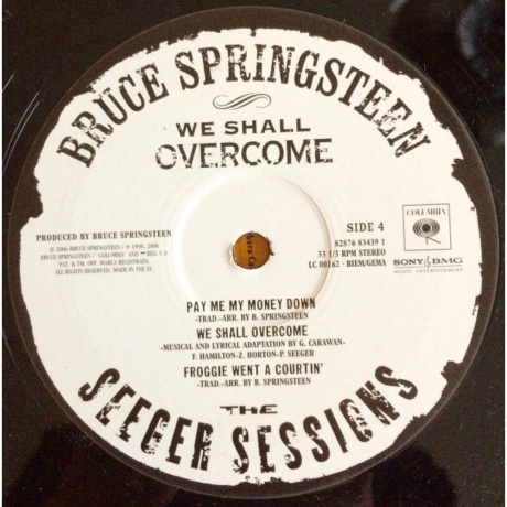 Bruce Springsteen - We Shall Overcome (0828768343913) виниловая пластинка - фото 7