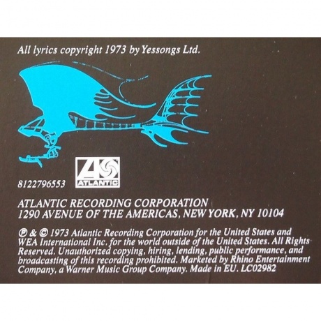 Yes, Tales From Topographic Oceans (0081227965532) виниловая пластинка - фото 5