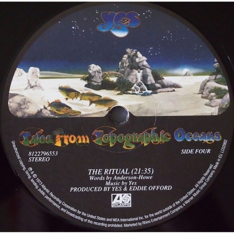 Yes, Tales From Topographic Oceans (0081227965532) виниловая пластинка - фото 10