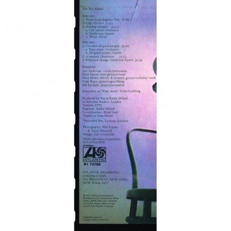 Yes - Yes Album (0081227368319) виниловая пластинка - фото 9