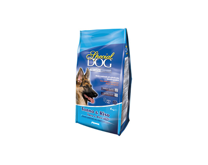 

Корм сухой Special Dog для собак с особыми потребностями (с чувствительной кожей и пищеварением) тунец/рис 4 кг