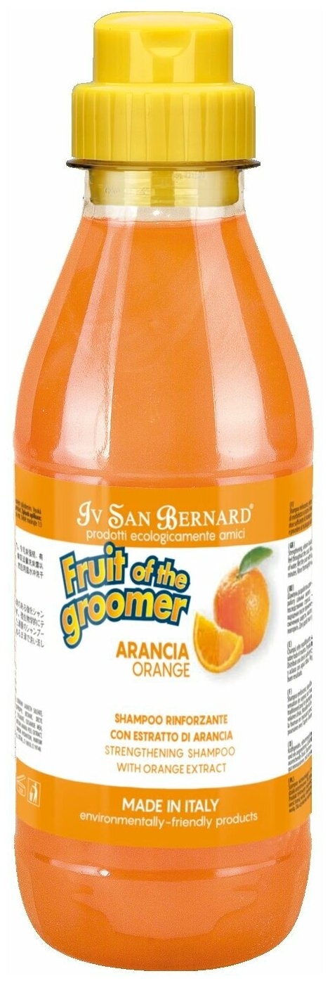 Шампунь для слабой выпадающей шерсти 500 мл ISB Fruit of the Grommer Orange - фото 1