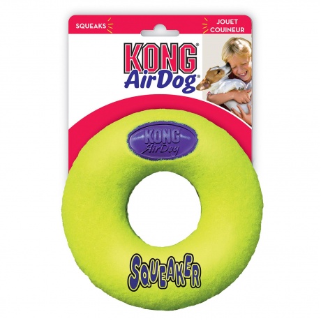 Kong игрушка для собак Air Кольцо среднее 12 см - фото 1