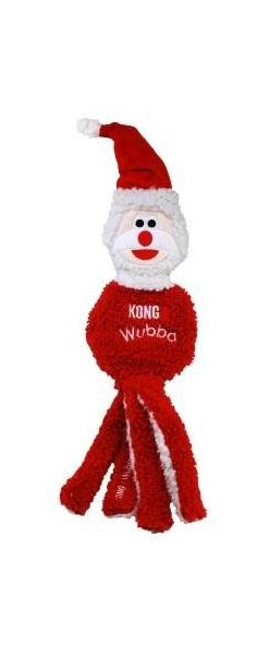 KONG Holiday игрушка для собак Вубба Санта 48 см