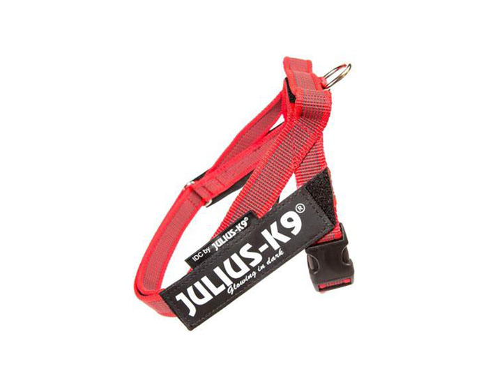 JULIUS-K9 шлейка для собак Ремни Color & Gray IDC® 2 (67-97см / 28-40кг), красный