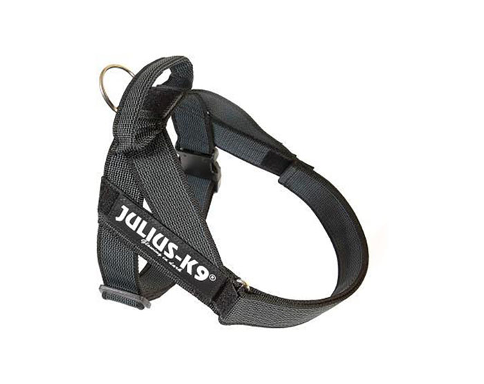 JULIUS-K9 шлейка для собак Ремни Color & Gray IDC® 3 (84-113см / 40-70кг), черный