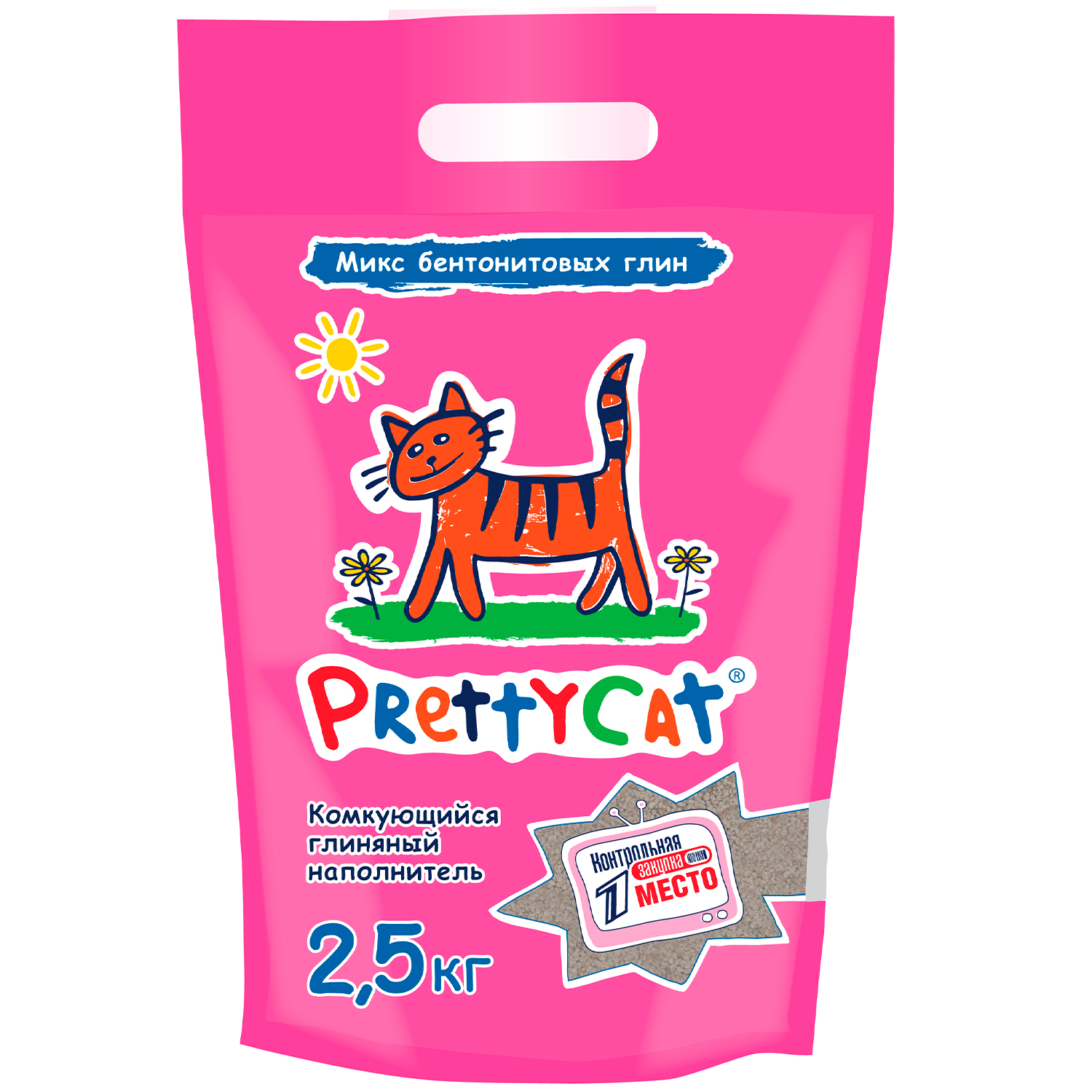 PrettyCat наполнитель комкующийся для кошачьих туалетов 