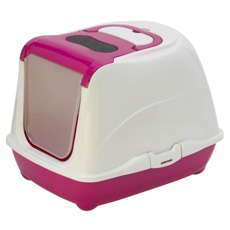 Moderna био-туалет Flip Cat 50x39x37h см с совком, розовый - фото 1