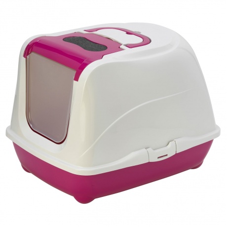 Moderna био-туалет Flip Cat 50x39x37h см с совком, розовый - фото 6