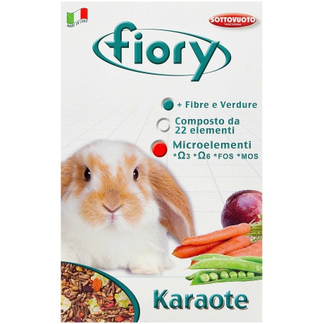 Корм Fiory для кроликов Karaote 850 г - фото 2