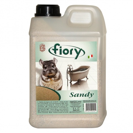 Песок Fiory для шиншилл Sandy 1,3 кг (2 л) - фото 1