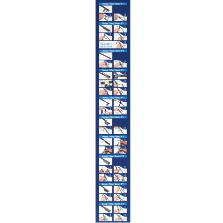 Щетка стеклоочистителя комплект VALEO Silencio, 650мм/26&quot;, 650мм/26&quot;, кнопка, бескаркасная, передняя, 2 шт, 574673 - фото 5