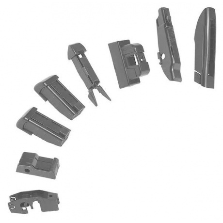 Щетка стеклоочистителя ARTWAY  600 мм AL-600 (24") бескаркасный - фото 4