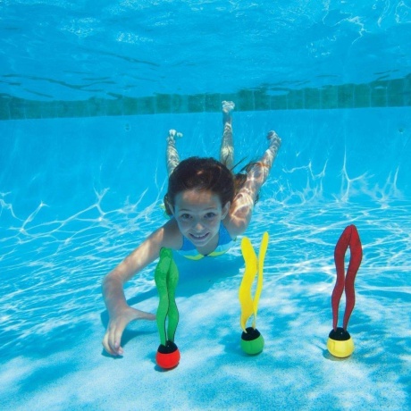 Мячи INTEX для игр под водой, набор 3 шт., 55503, - фото 5