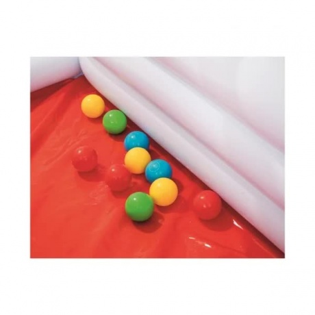 Игровой центр Bestway Фургон с мороженым, 10 цветных шариков, надувной столик, 2 игрушечных рожка с мороженым, 52268, 122x84x84 - фото 4